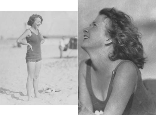 Beach Snapshots, Ca. Summer, 1929 (Source: Barnes)